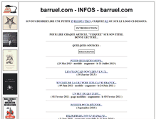 Tablet Screenshot of barruel.com